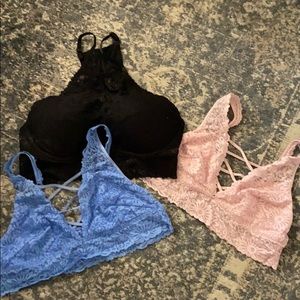 Bundle of PINK VS bralettes